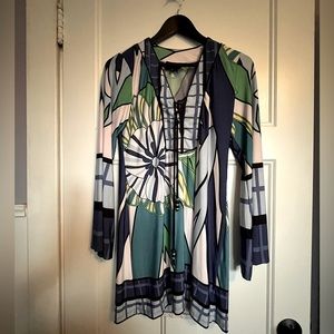 Analili lace up dress size M